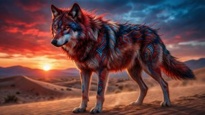 Tribal Desert Wanderer