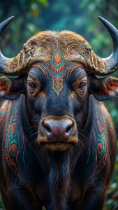 Tribal Gaur Art