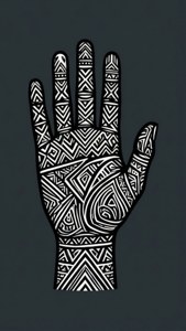 Tribal Geometric Hand