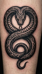 Tribal Ink Ouroboros
