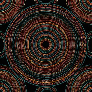 Tribal Mandala Pattern