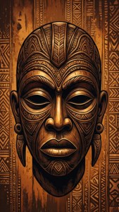 Tribal Mask Earth