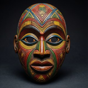 Tribal Mask Geometry