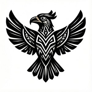 Tribal Pattern Bird