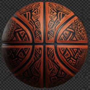 Tribal Tattoo Basketball