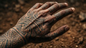 Tribal Tattoo Grasp