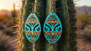 Tribal Turquoise Cut-Outs