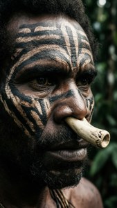 Tribal Warrior Portrait
