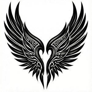 Tribal Wing Pattern