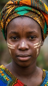 Tribal Woman Portrait