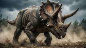 Triceratops Charge