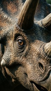 Triceratops Close-Up