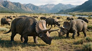 Triceratops Herd
