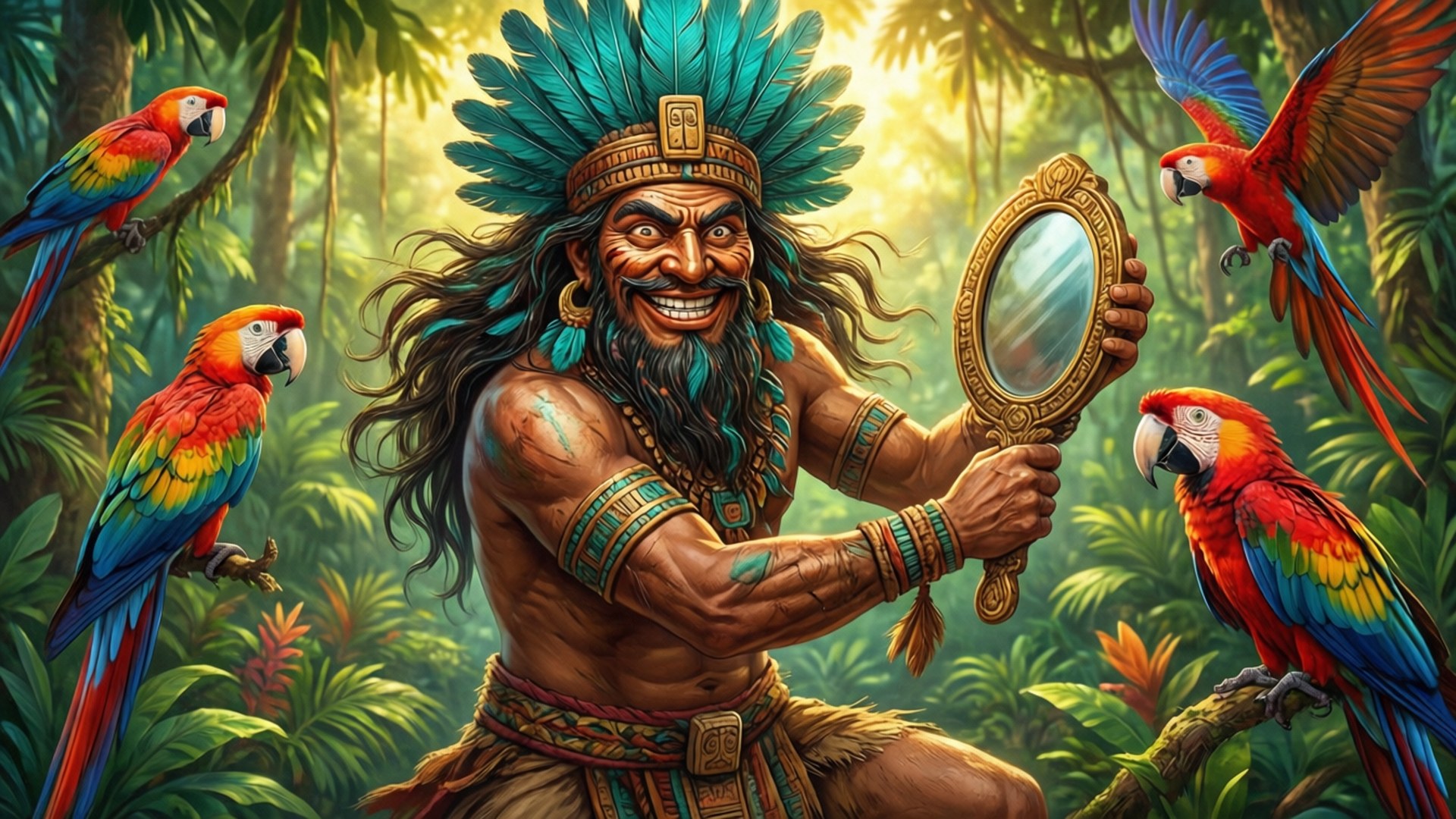 Trickster in the Tropics by Wallpapers.art Studio