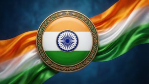 Tricolor Badge