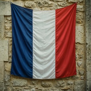 Tricolor on Stone