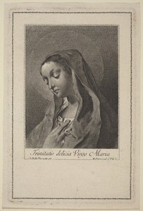 Trinitatis delicia Virgo Maria