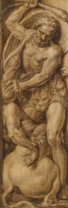 Triomf over de dood: Simson draagt de deuren van de poort van Gaza | Hercules doodt de centaur Nessus