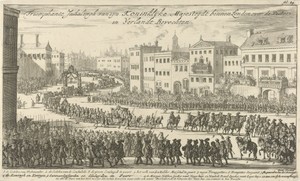 Triomftocht ter ere van de overwinningen van koning Willem III in Ierland, 1690