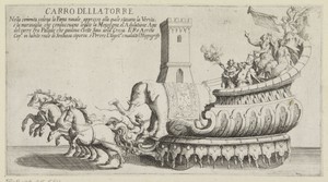 Triomfwagen van het Sienese district Torre