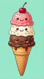 Triple Scoop Smiles
