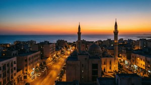 Tripoli Skyline Dusk