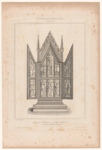Triptiek met de Kruisiging van Christus
