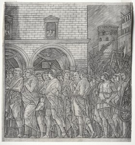 Triumph of Caesar:  The Senators