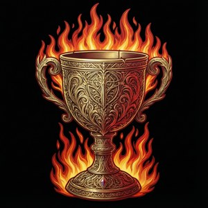 Triwizard Cup Silhouette