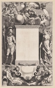 Tronende Historia met Mars en Vrede