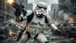 Trooper in Action