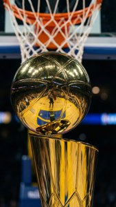 Trophy and Net