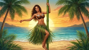 Tropical Beach Dancer