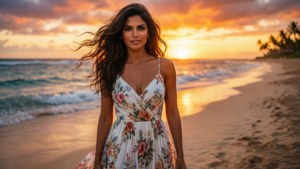 Tropical Beach Glow