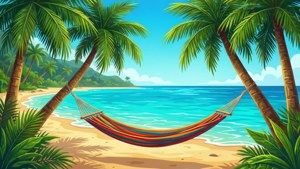 Tropical Beach Hammock