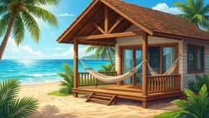 Tropical Beach House