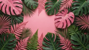 Tropical Boho Pink