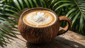 Tropical Coconut Latte