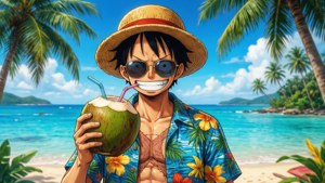 Tropical Drip Luffy