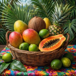 Tropical Fruit Basket