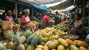 Tropical Fruit Market