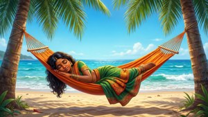 Tropical Hammock Nap