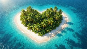 Tropical Heart Island