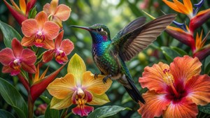 Tropical Hummingbird