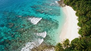 Tropical Island Coastline