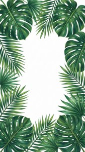 Tropical Leaf Border