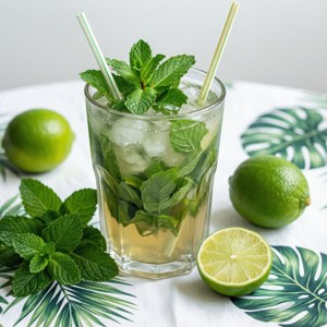 Tropical Leaf Mojito