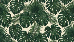 Tropical Leaf Pattern