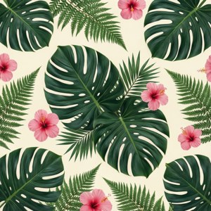Tropical Leaf Pattern