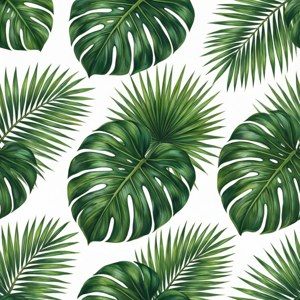 Tropical Leaf Seamless